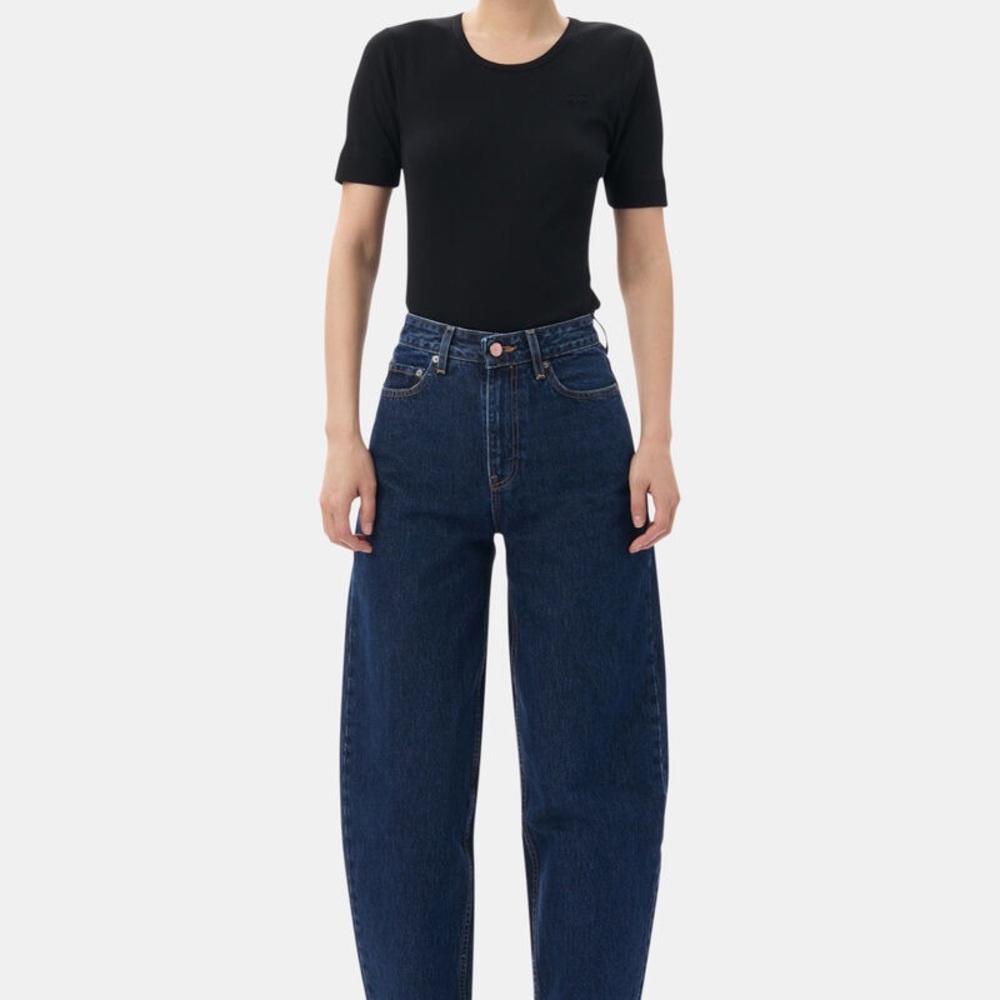 Ganni Classic Deep Blue Women's Jeans